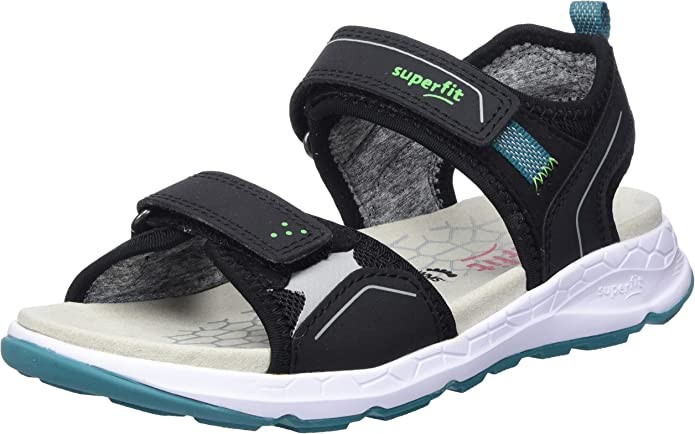 SUPERFIT Jungen Sandalen schwarz