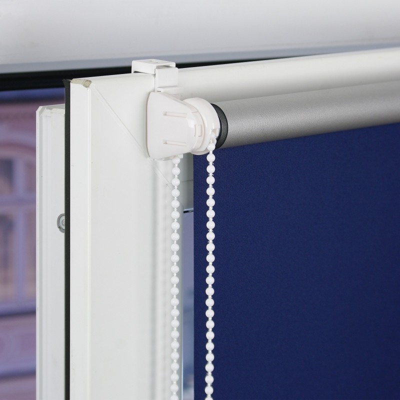Powertec Bella Casa Klemmfix-Rollo, ca.150x120cm, Blau