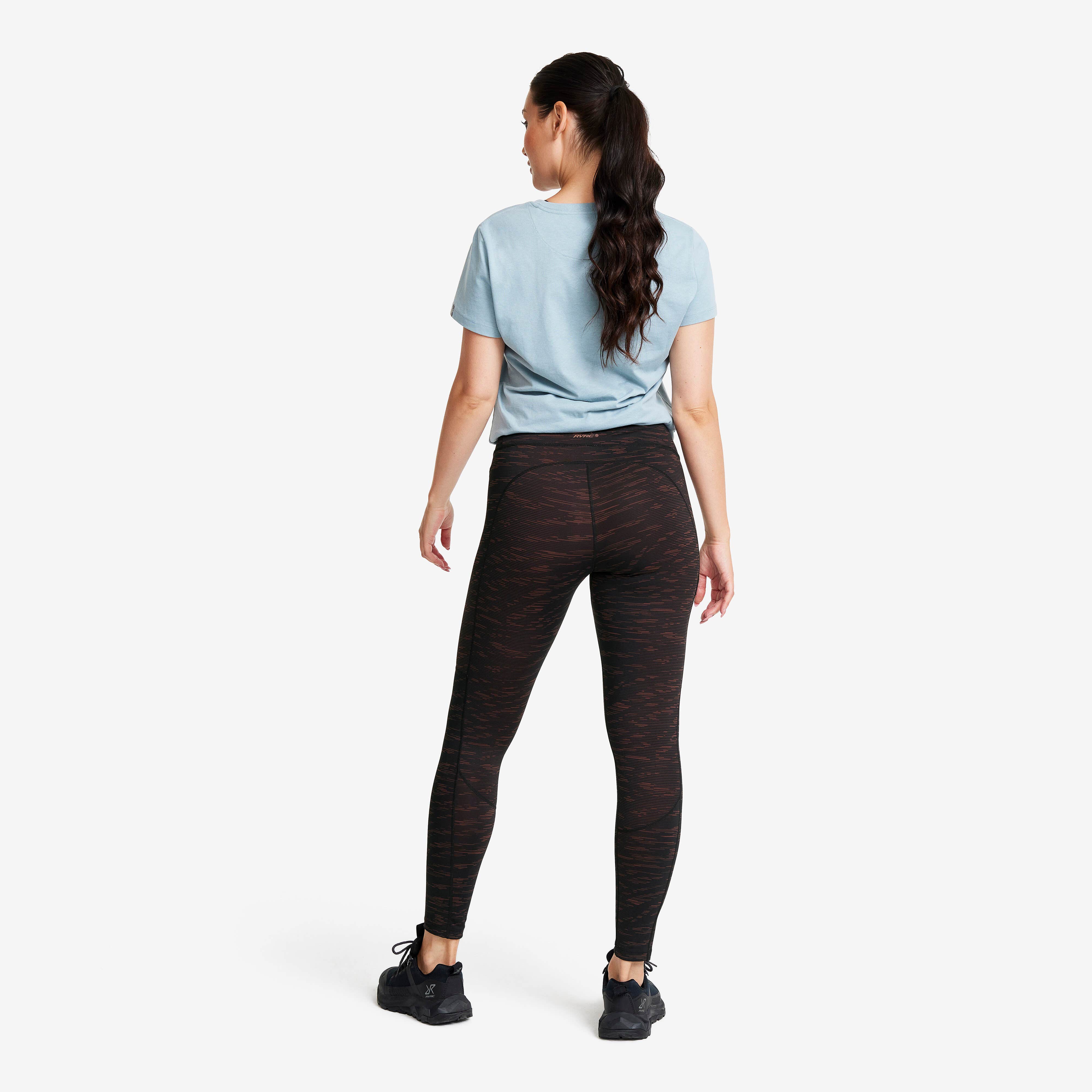 Energy Highwaist Tights Femme Black/Andorra