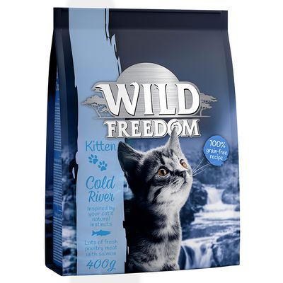 Wild Freedom Probierpaket: 400 g Trockenfutter + 6 x 200 /  70 g Nassfutter