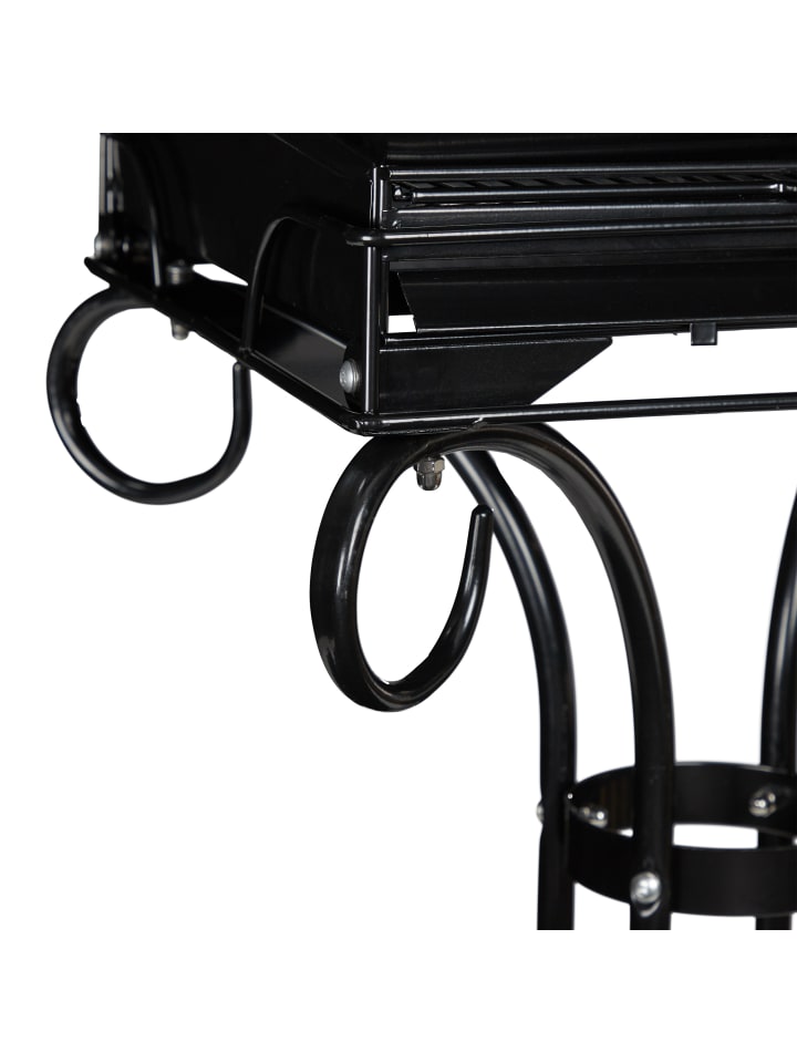 relaxdays Vogelkäfig in Schwarz - (B)55 x (H)146,5 x (T)50 cm günstig kaufen onesize