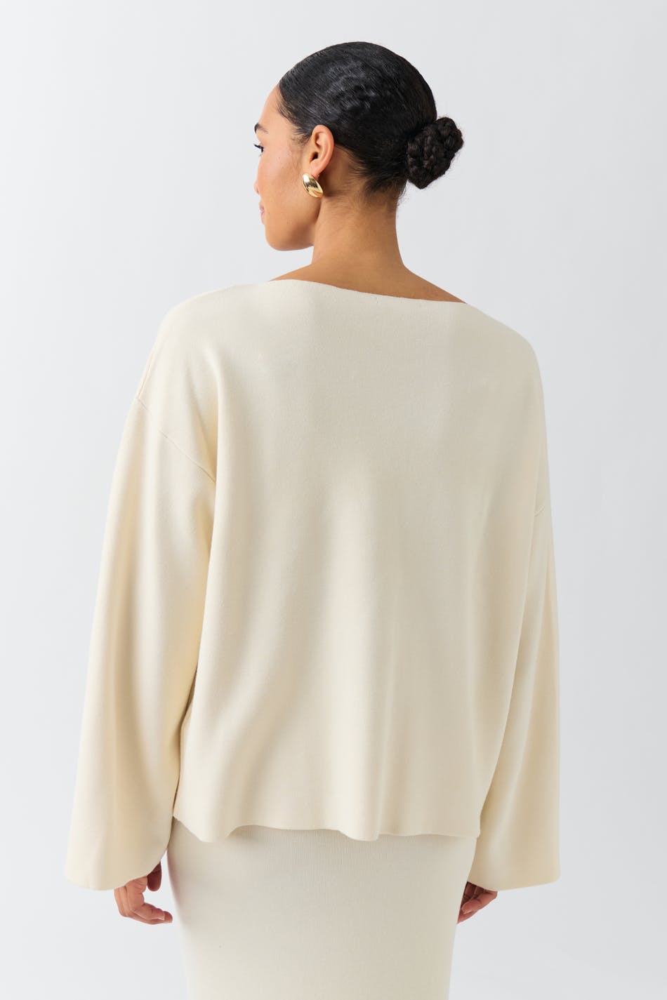Jacquard knitted cardigan