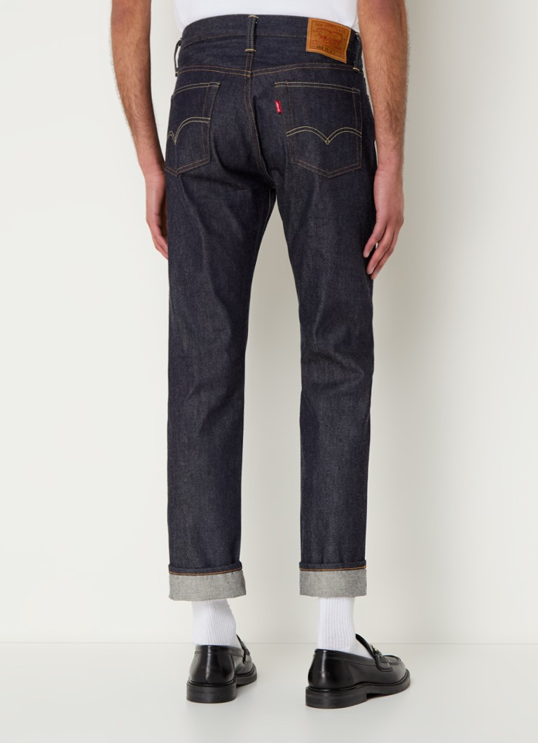 Jeansy Levi's z bawełny organicznej o dopasowanym kroju, w ciemnym odcieniu
