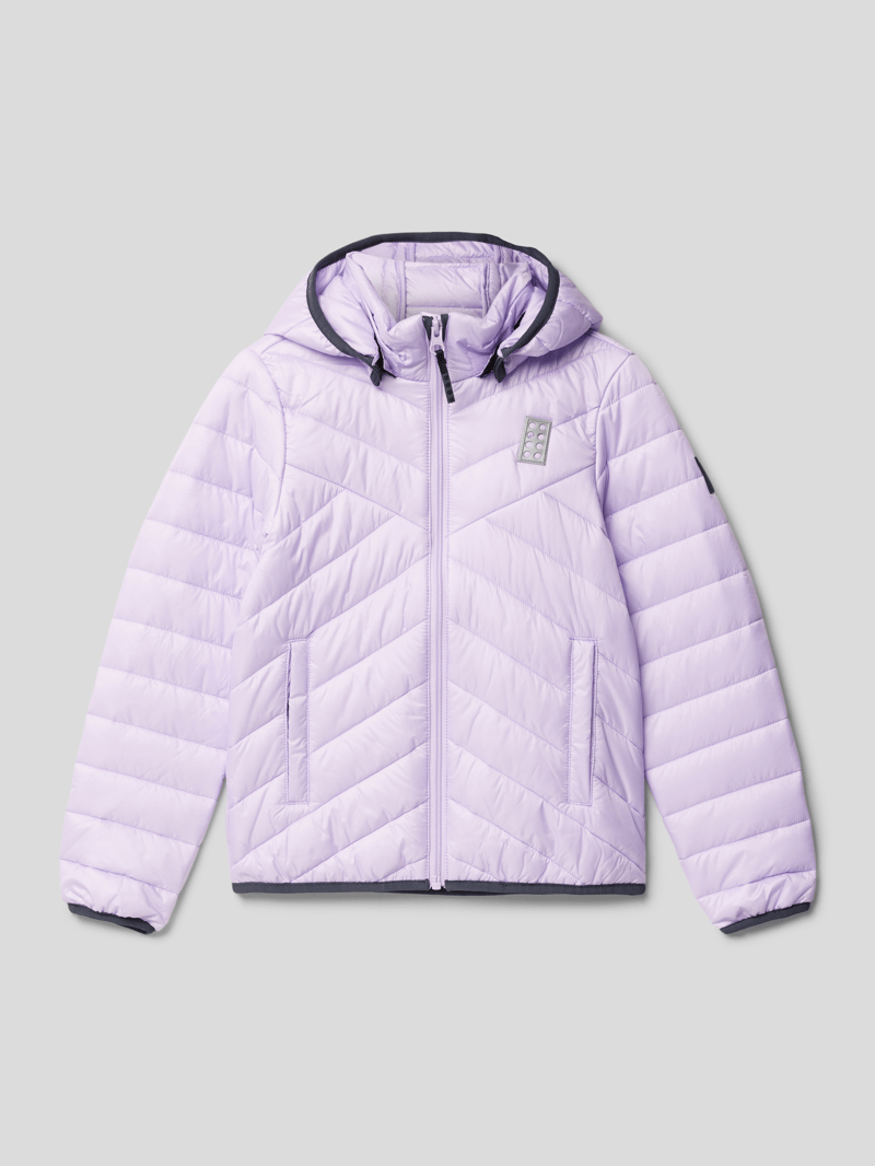 Jacke mit abnehmbarer Kapuze Modell 'JESSE 201' in flieder