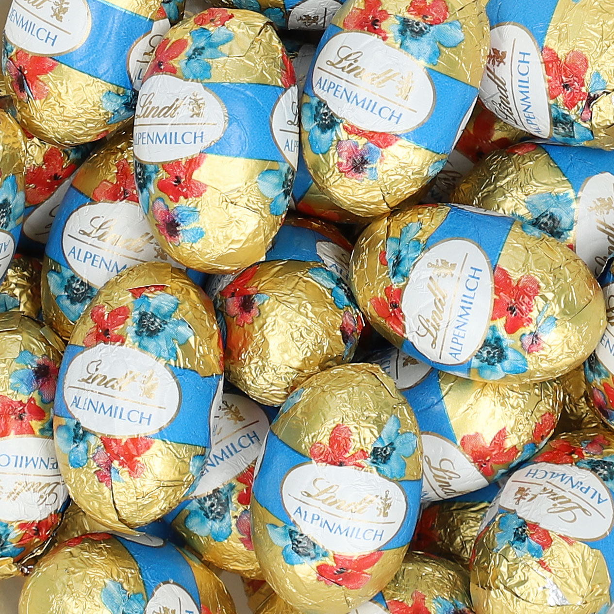 Lindt Blumen Edition Mini-Eier Alpenvollmilch 180g