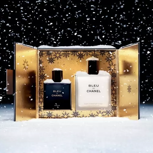 BLEU DE CHANEL Écrin parfum et soin hydratant 3-en-1
