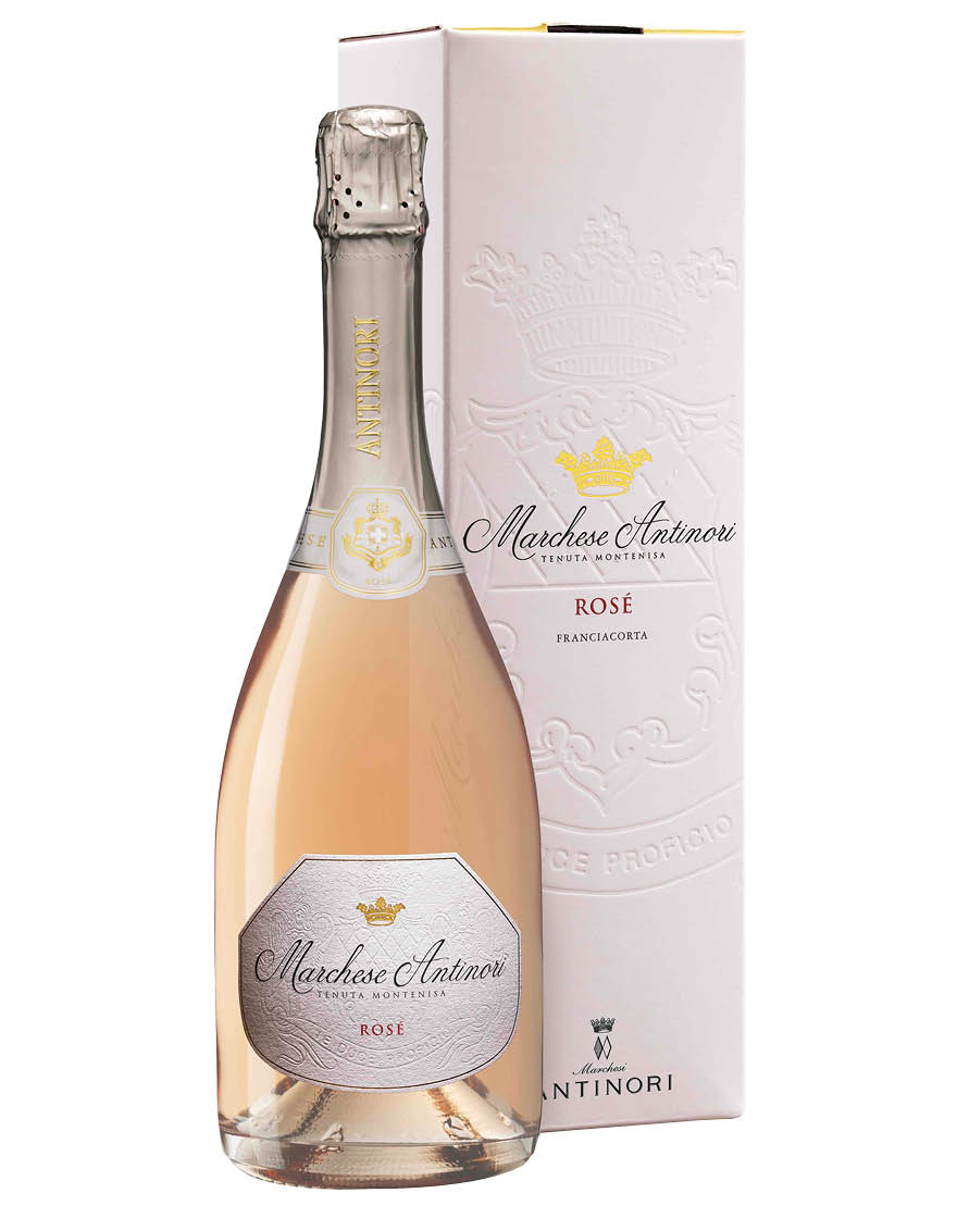 Franciacorta Brut Rosé DOCG Tenuta Montenisa Marchesi Antinori 0,75 ℓ, En Étui