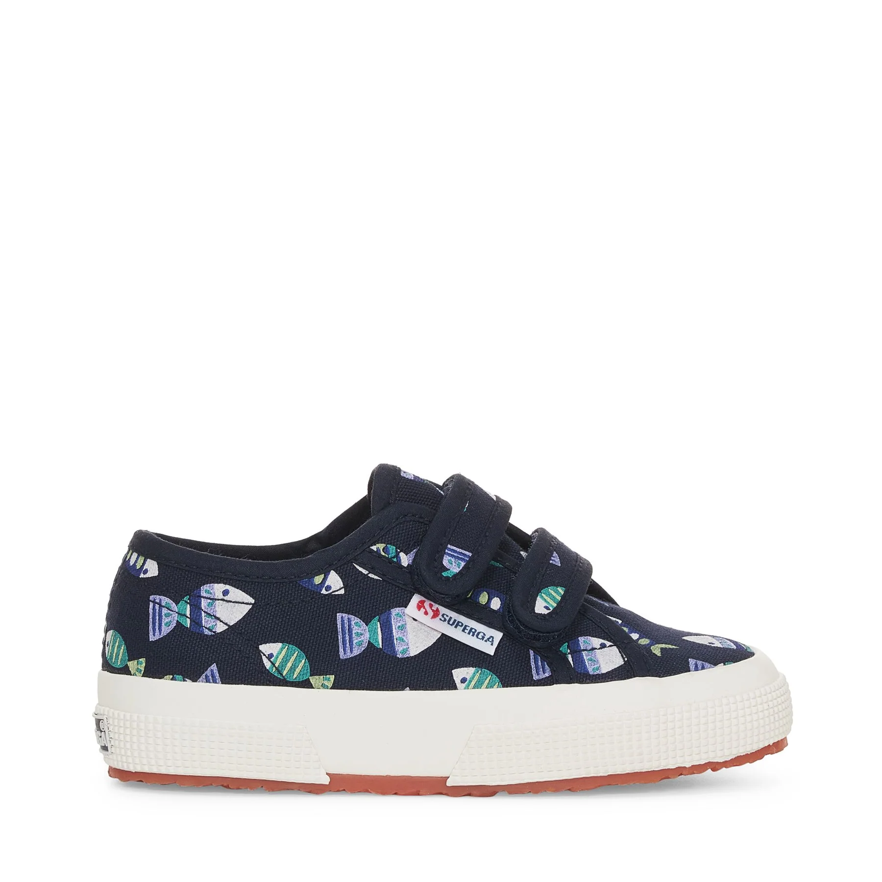 2750 KIDS STRAPS CANDY FISH-BLUE NAVY CANDY FISH