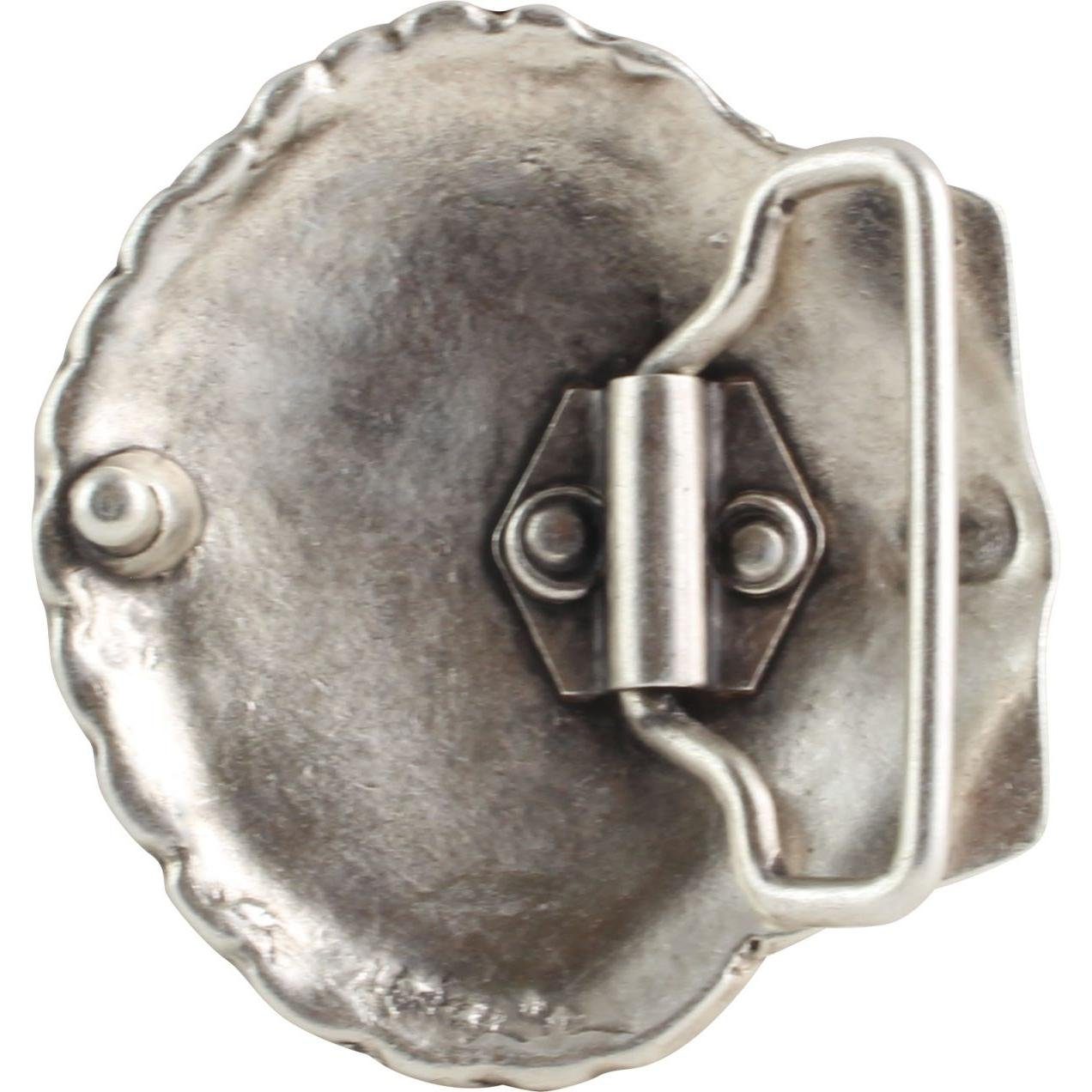 BELTINGER Gürtelschnalle Muschel 4,0 cm - Buckle Wechselschließe Gürtelschließe 40mm - Gürtel b