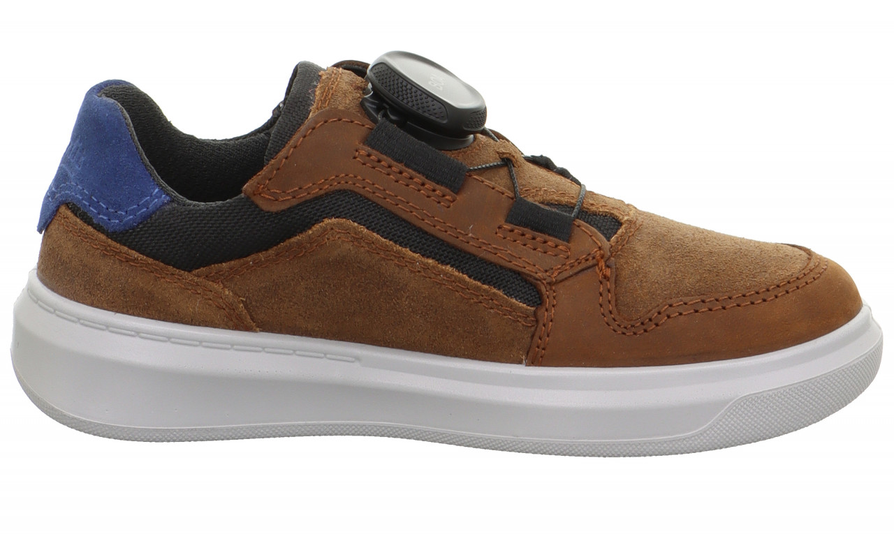 COSMO - Braun/Blau Sneaker low mit BOA® Drehverschluss