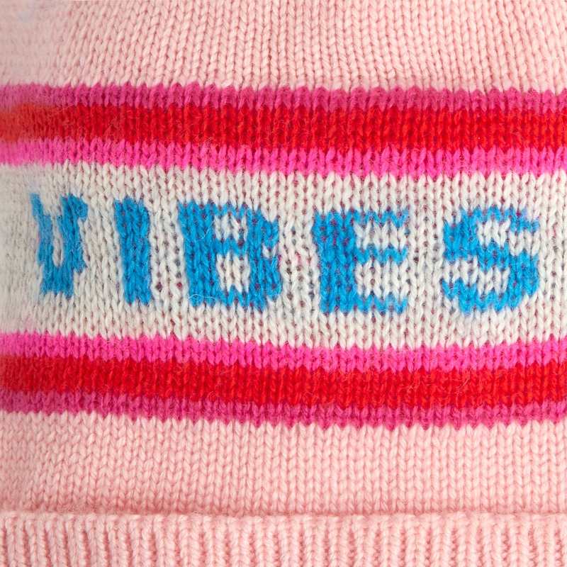 Bonnet good vibes fille rose Catimini