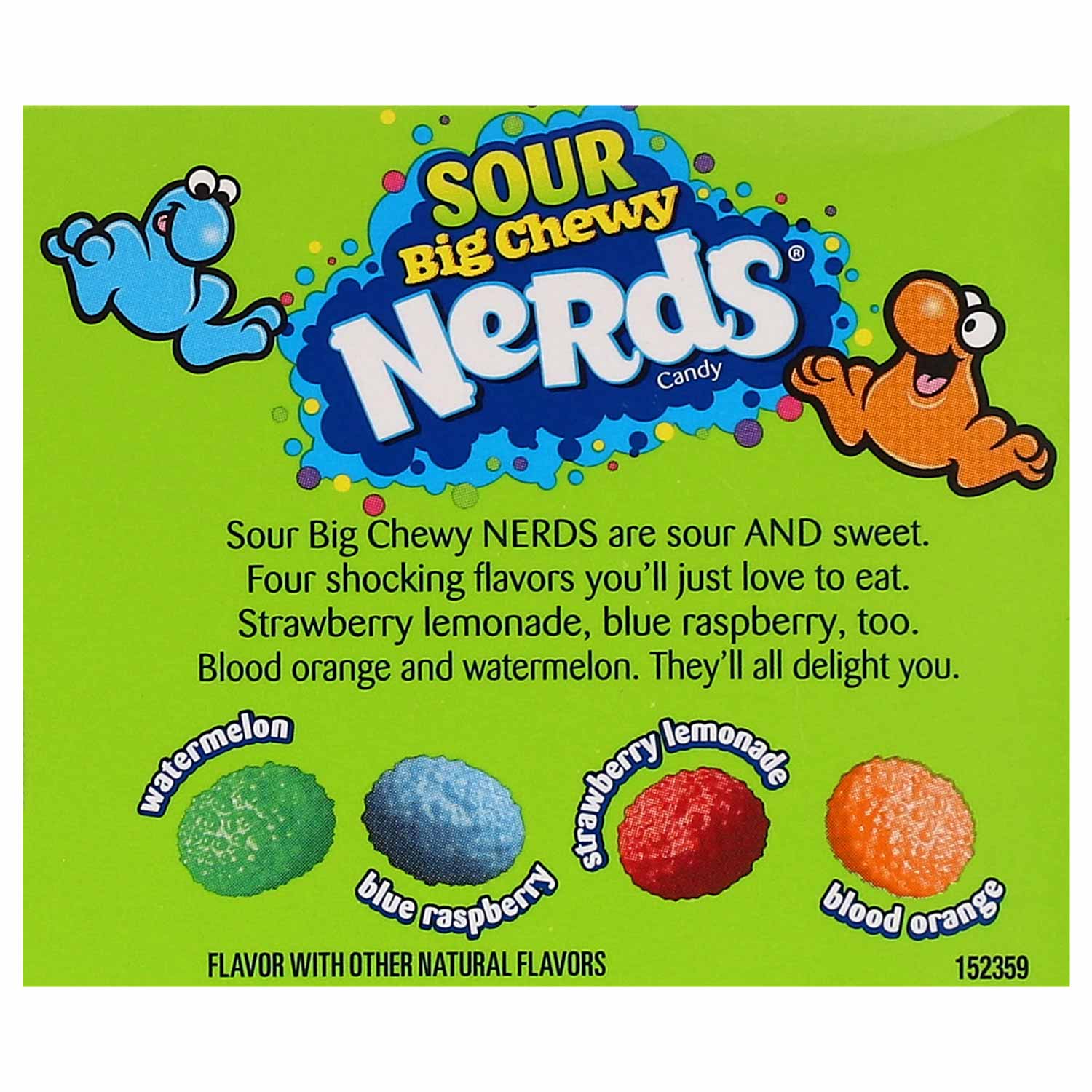 Nerds Big Chewy Sour 120g