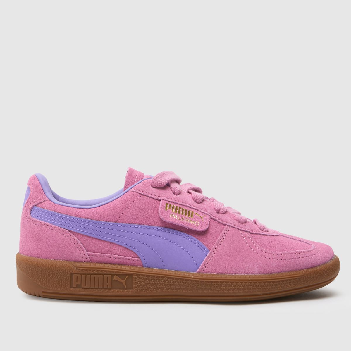 PUMA lila Palermo flickor ungdomsskor