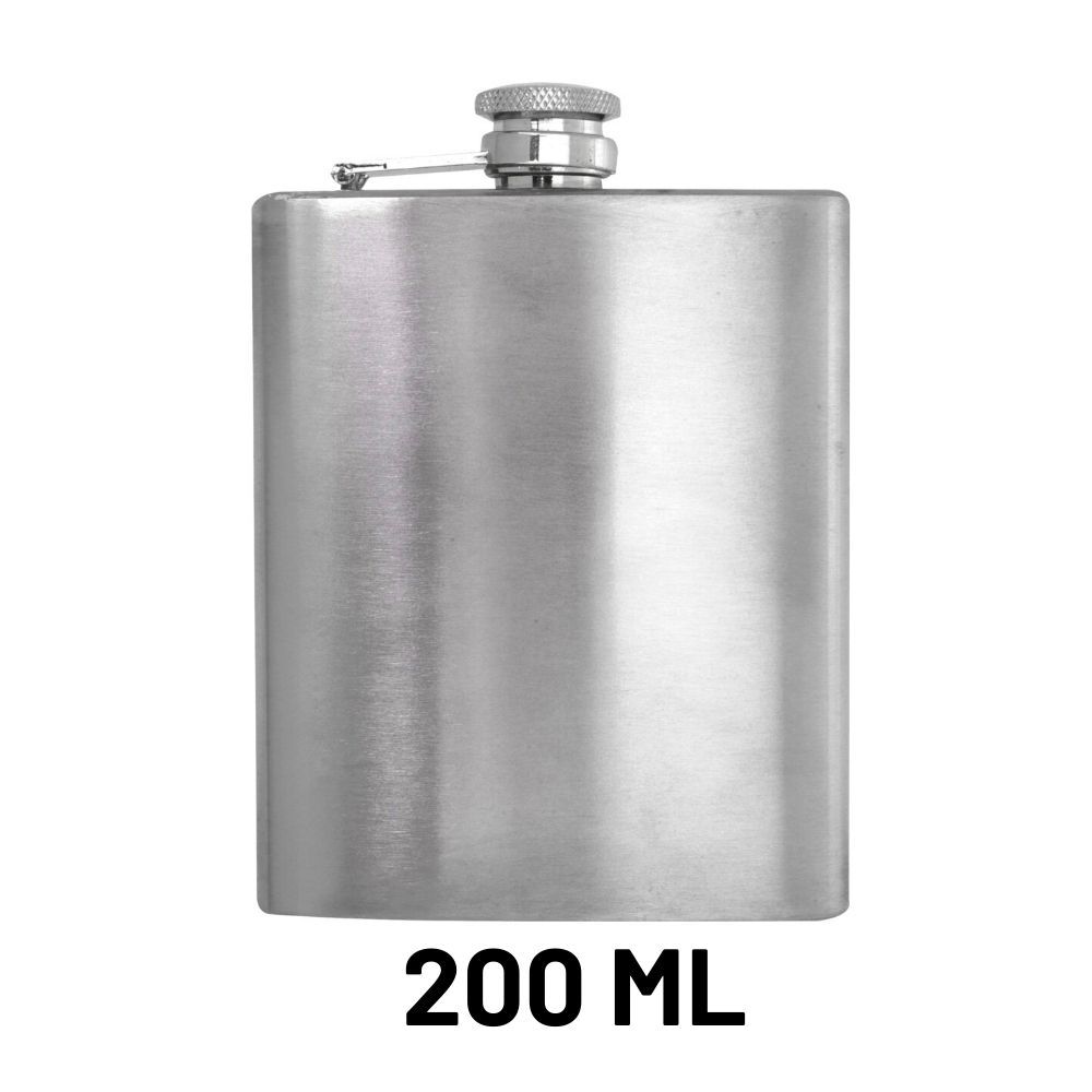 Orange85 200ml Edelstahl Flachmann