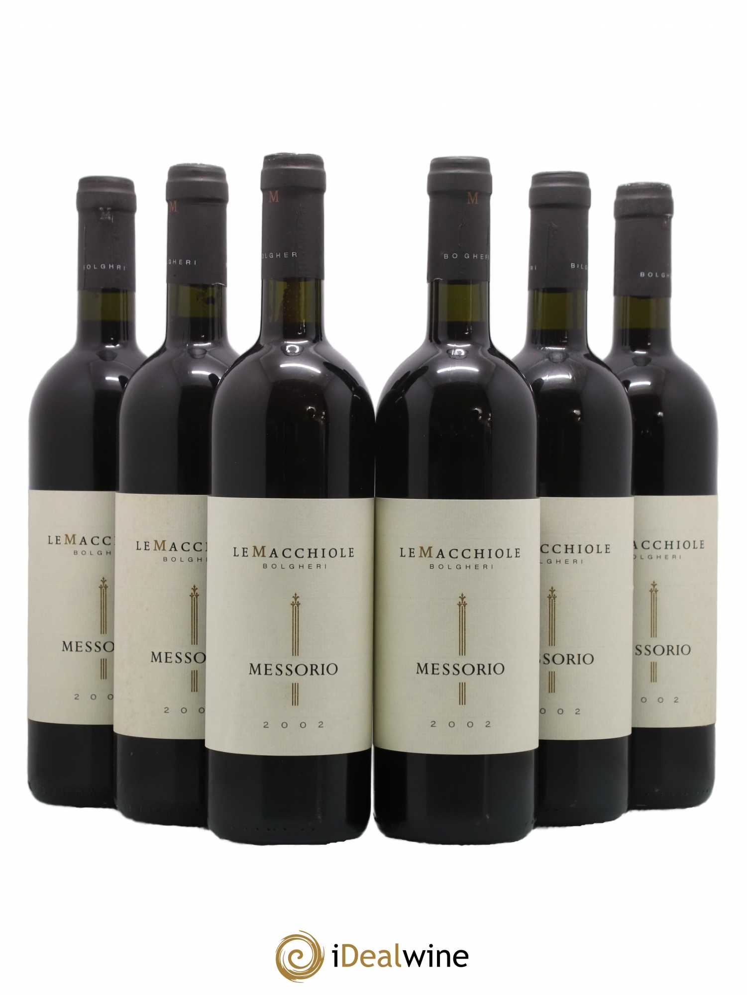 Toscana IGT Le Macchiole Messorio  2002 - Lot de 6 Bouteilles