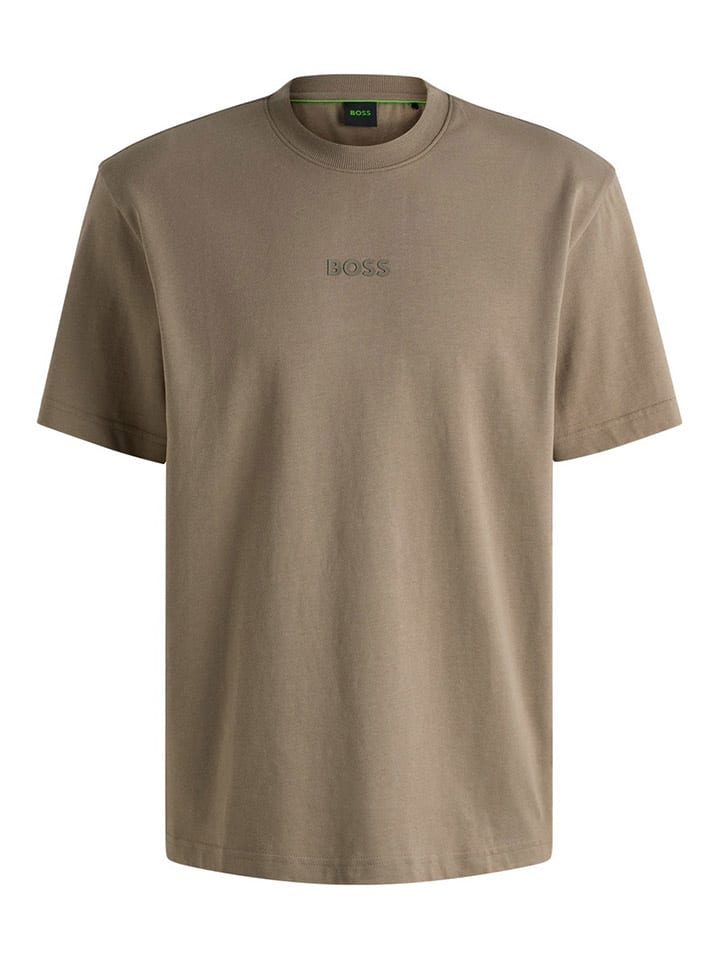 BOSS GREEN Shirt in Hellbraun günstig kaufen