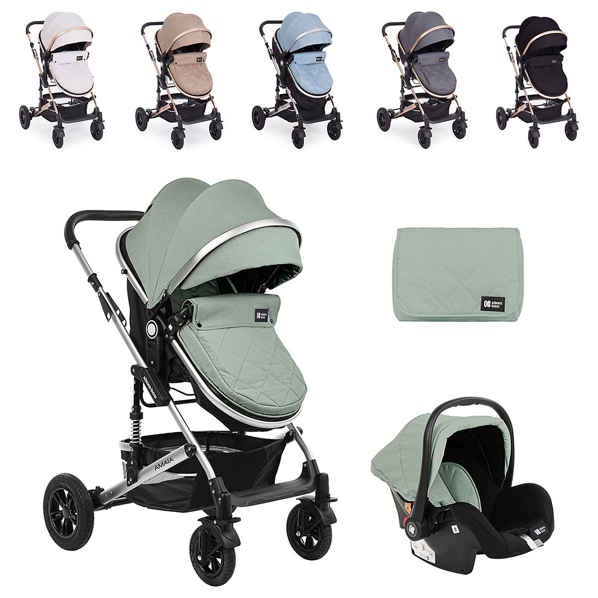 Kinderwagen Amaia 3 in 1 Kombikinderwagen
