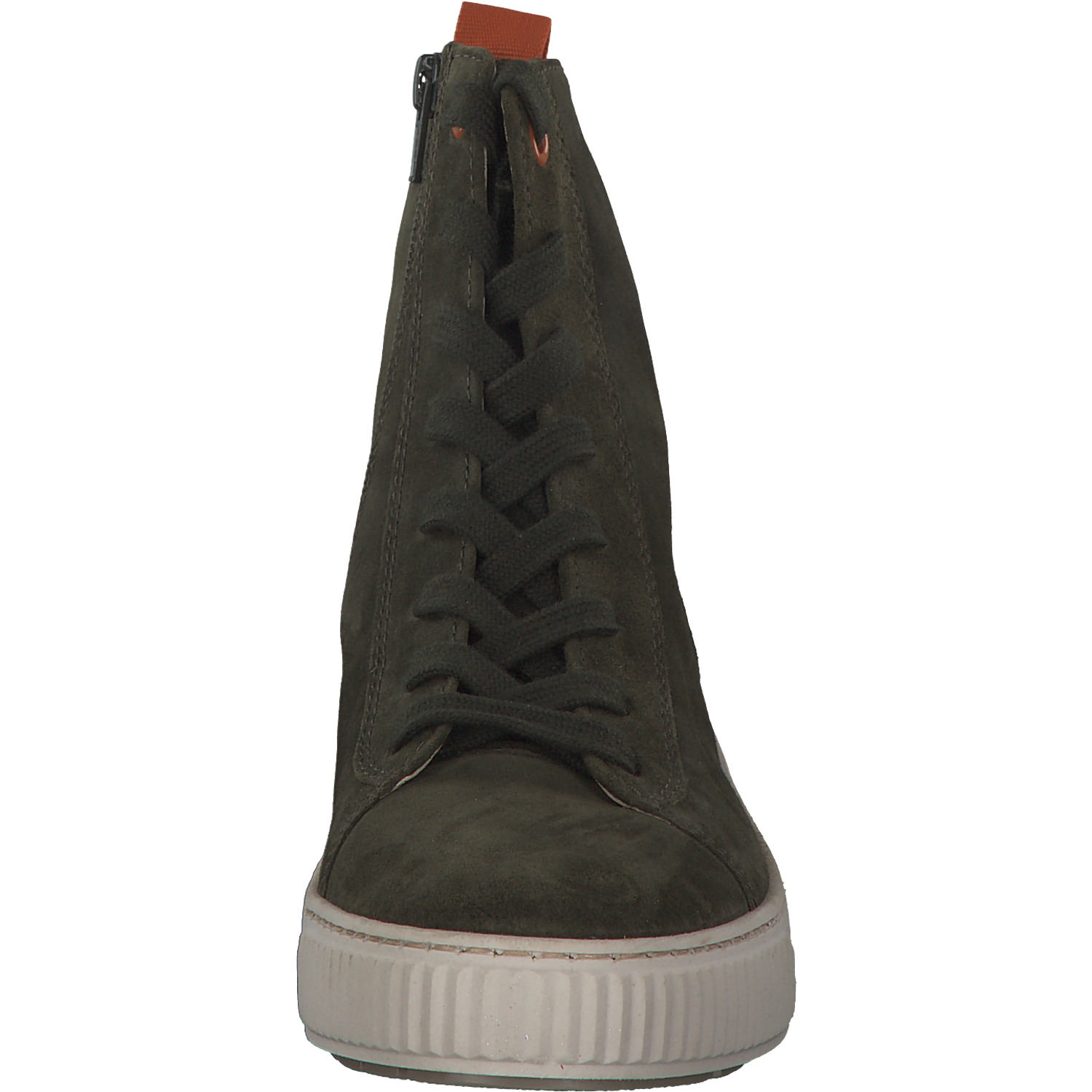 Gabor 96.805, Schnürstiefeletten, Damen, bosco/orange