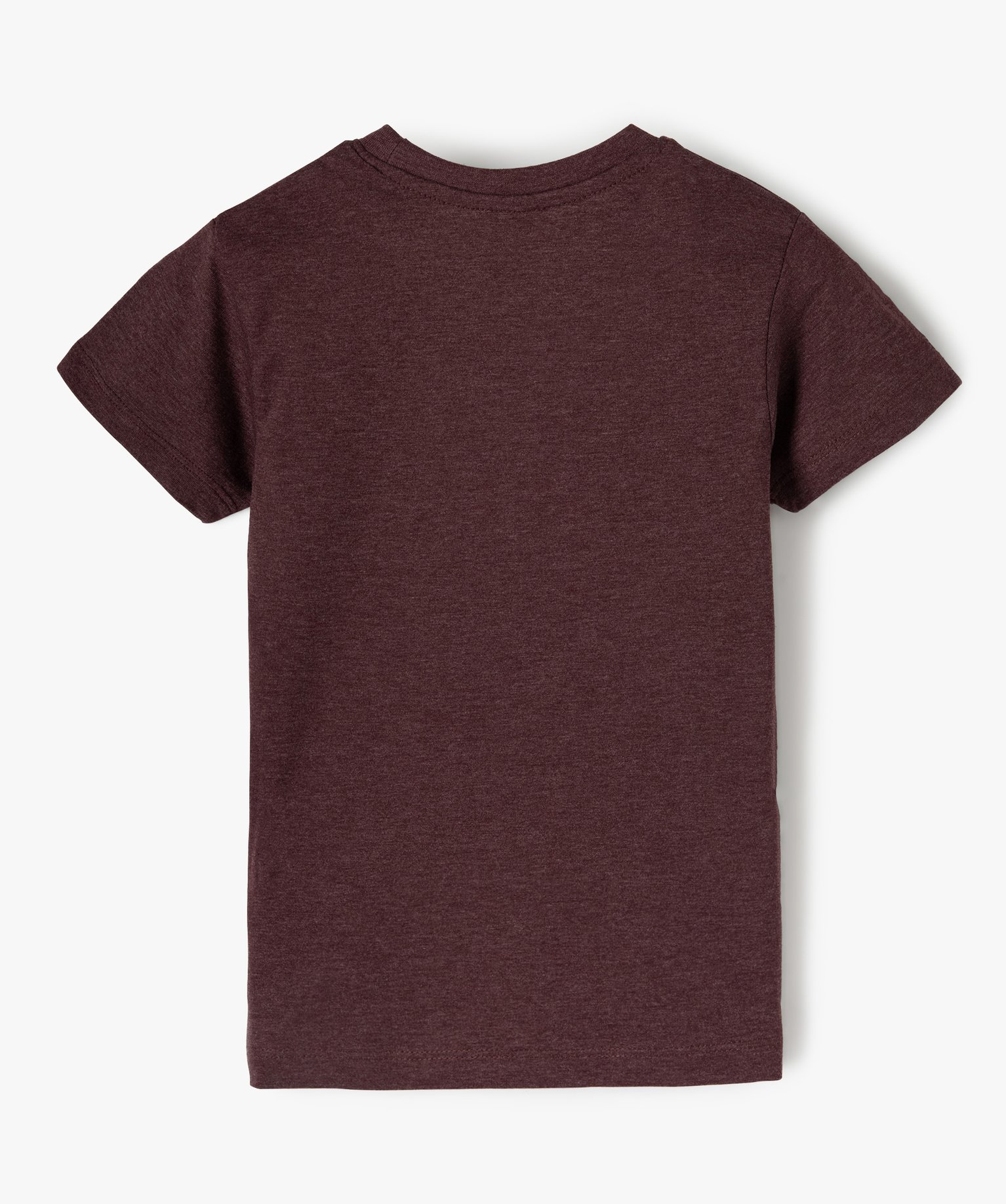Tee-shirt Garçon motif fantaisie football rouge fonce | GEMO