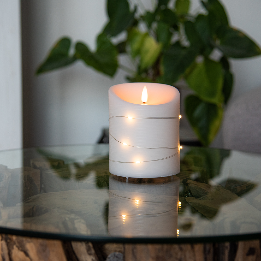 ELEPHANT CANDLE LED Outdoor Echtwachskerze 