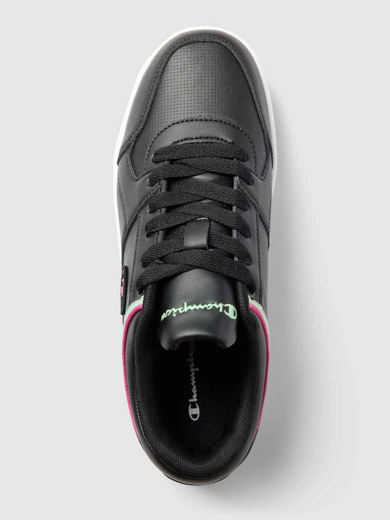 Sneaker mit Label-Details Modell 'Rebound low' in weiß