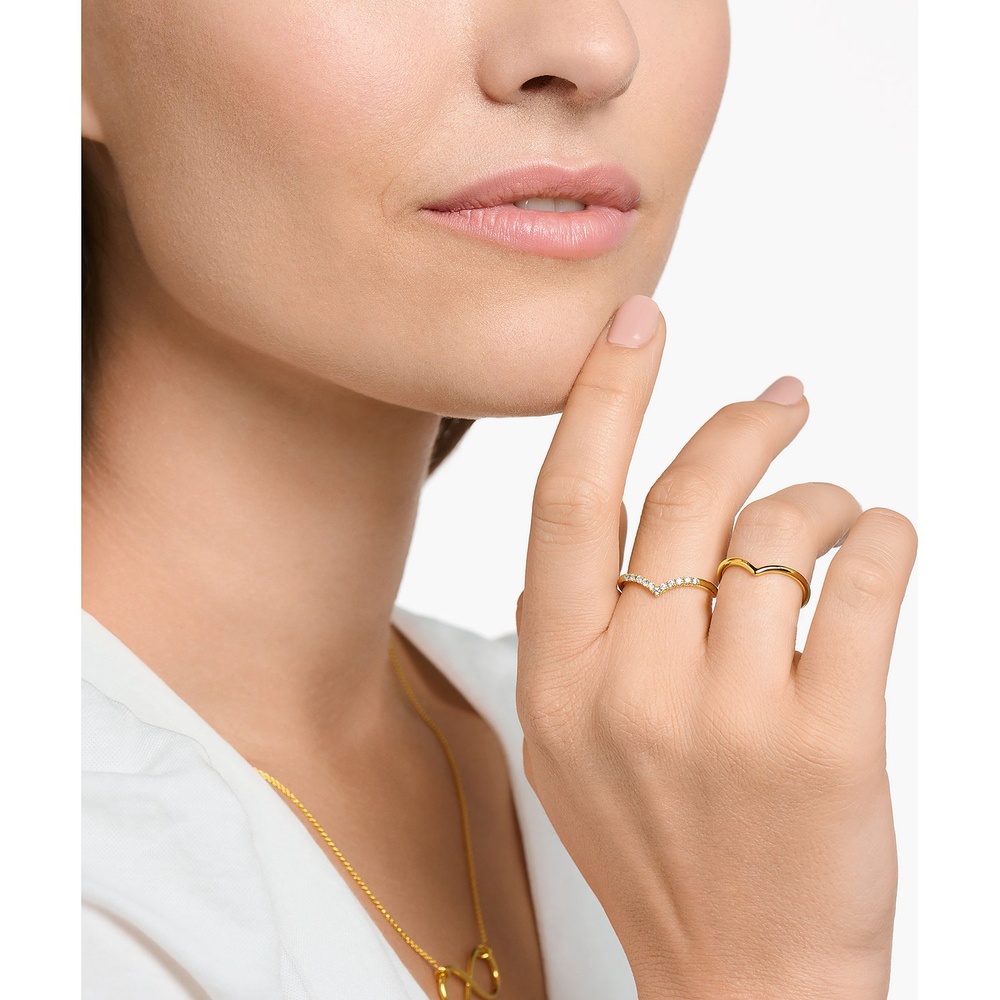 Thomas Sabo Bague pour femme 925 Argent or jaune Bague