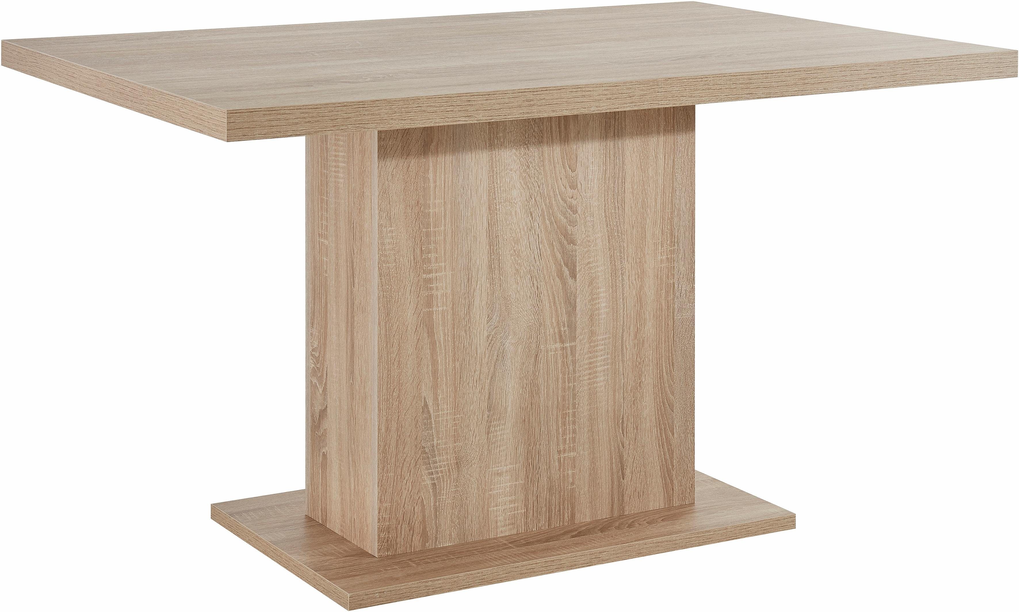 Home affaire Säulen-Esstisch Cross, Breite 136 cm