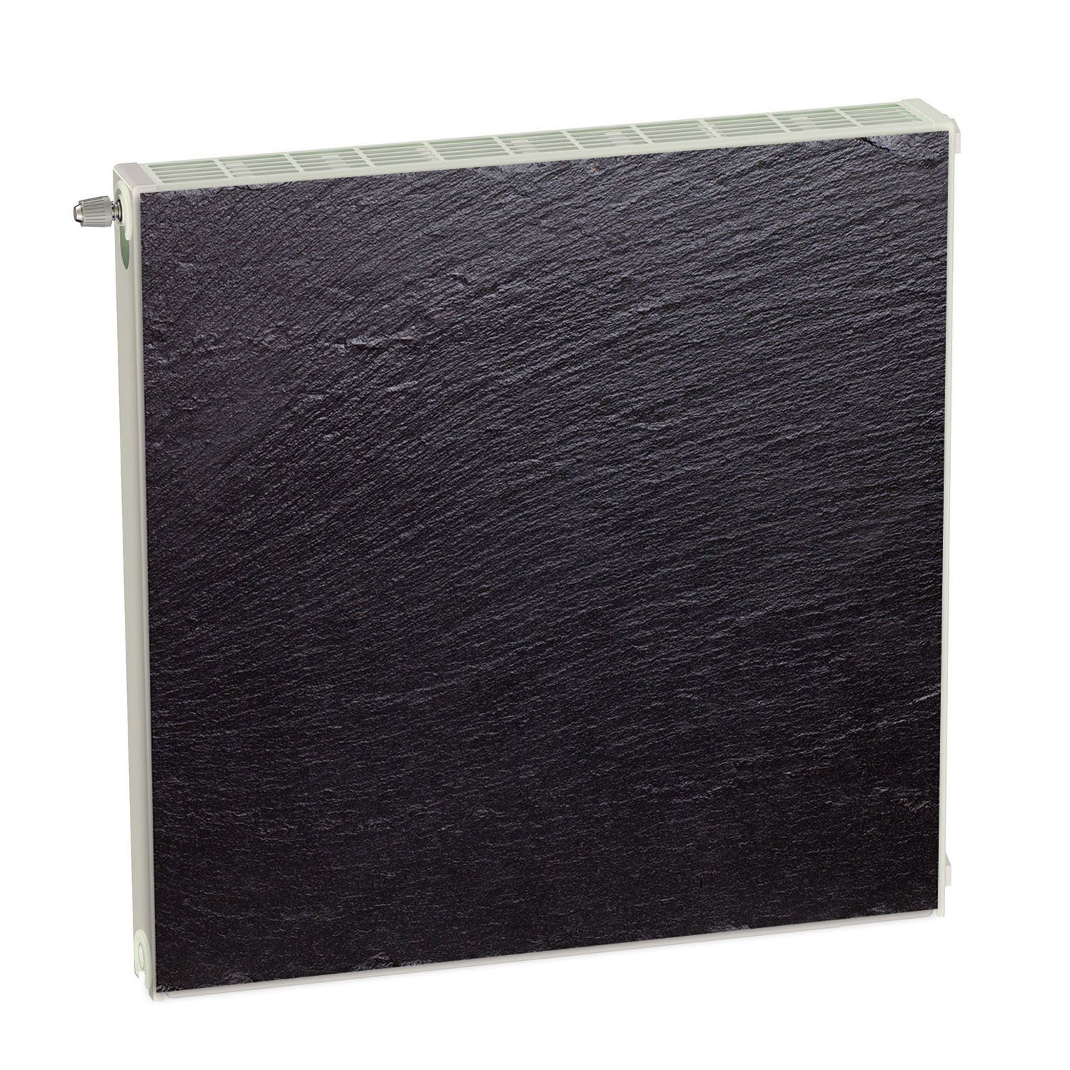Decorwelt Heizungsverkleidung Magnet Heizkörperverkleidung Abdeckmatte Deko Heizung Abdeckung Schwar