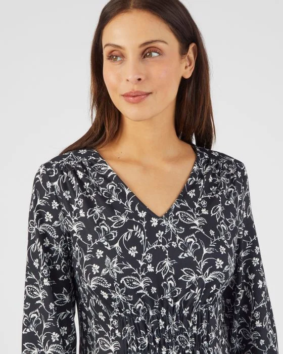 Robe en maille chaude