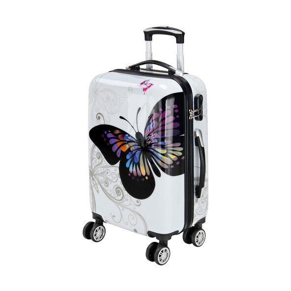 Hartschalenkoffer Butterfly M , 56 x 37 x 23 cm
