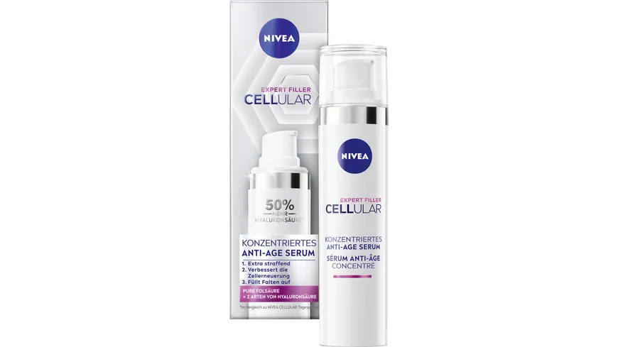 NIVEA Cellular Expert Filler Konzentriertes Anti-Age Serum 40 ml