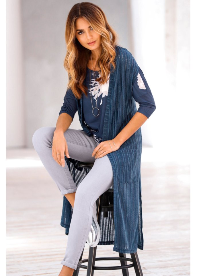 Super-Stretch-Jeans aus leichtem Material