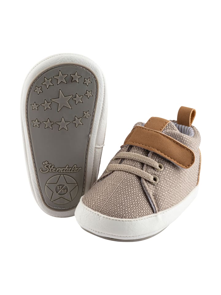 Sterntaler Baby Schuhe uni in beige günstig kaufen