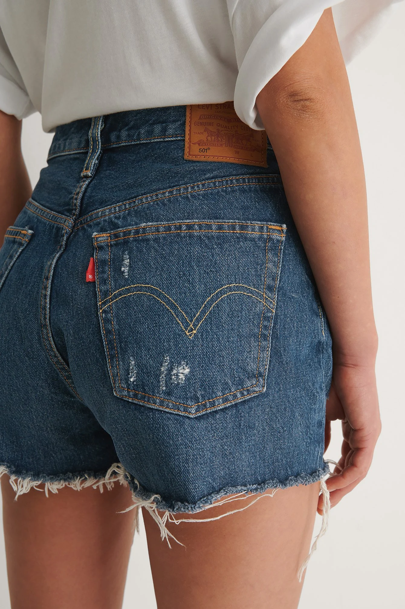 501 High Rise Shorts