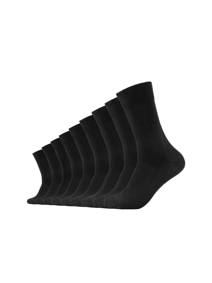 camano Socken 9er Pack comfort in Schwarz günstig kaufen