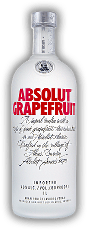 Absolut Grapefruit Vodka 1,0 Liter Absolut Grapefruit Vodka 1,0 Liter  1	 Liter - Vol 40%