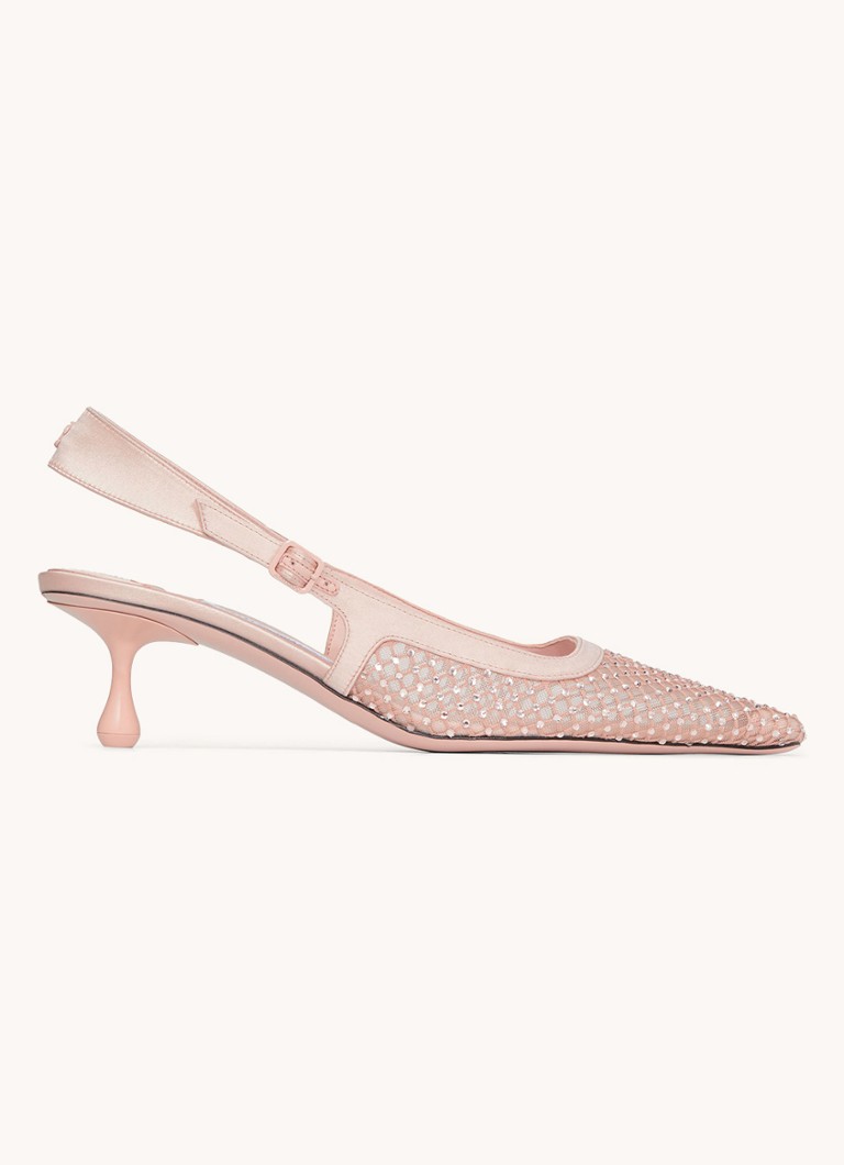 Jimmy Choo Amel 50 satenske čizme s remenčićima i detaljima od janjeće kože