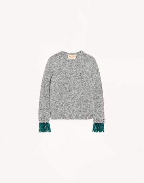 Suéter de lã e cashmere