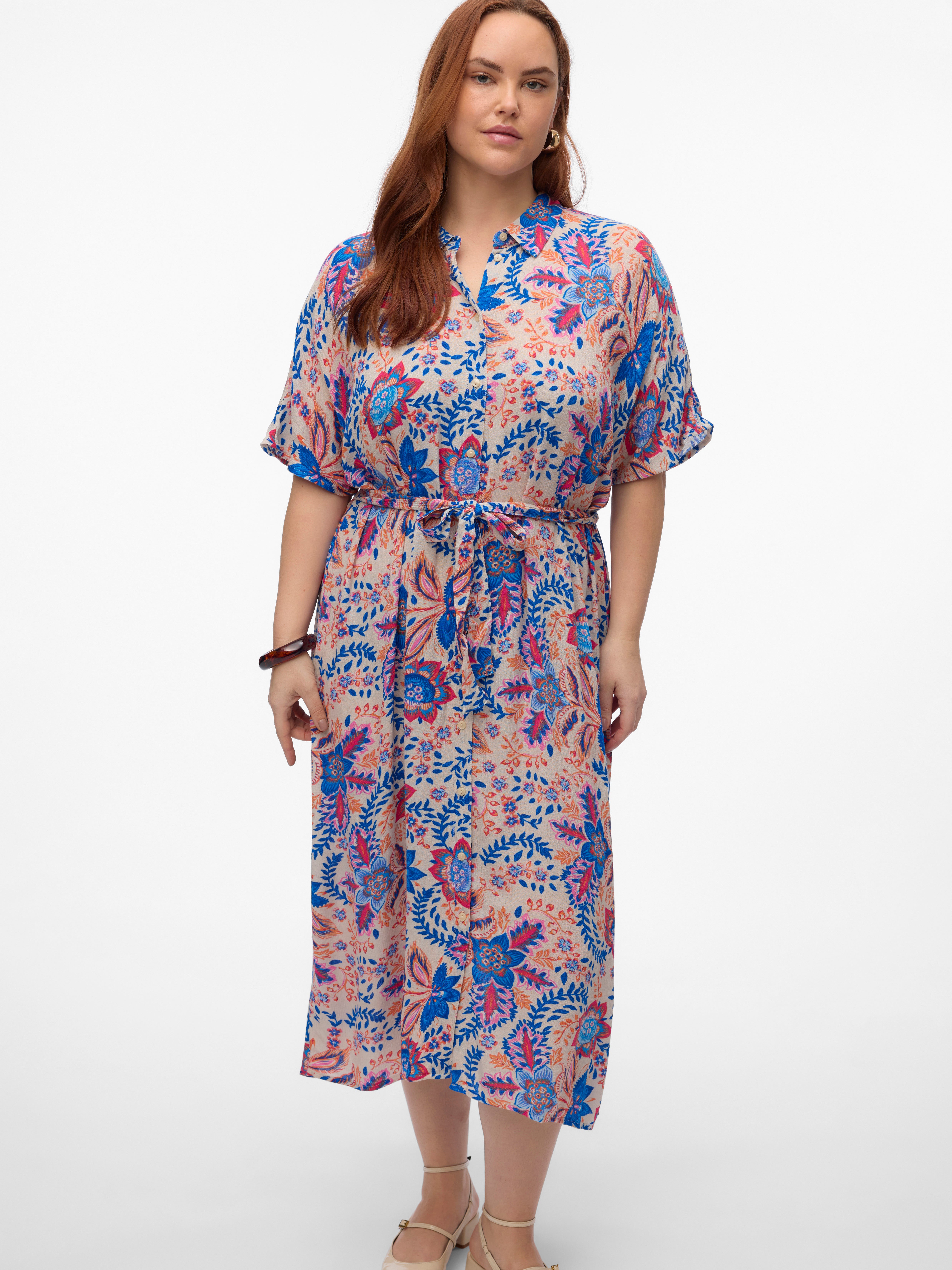 VMMENNY Langes Kleid