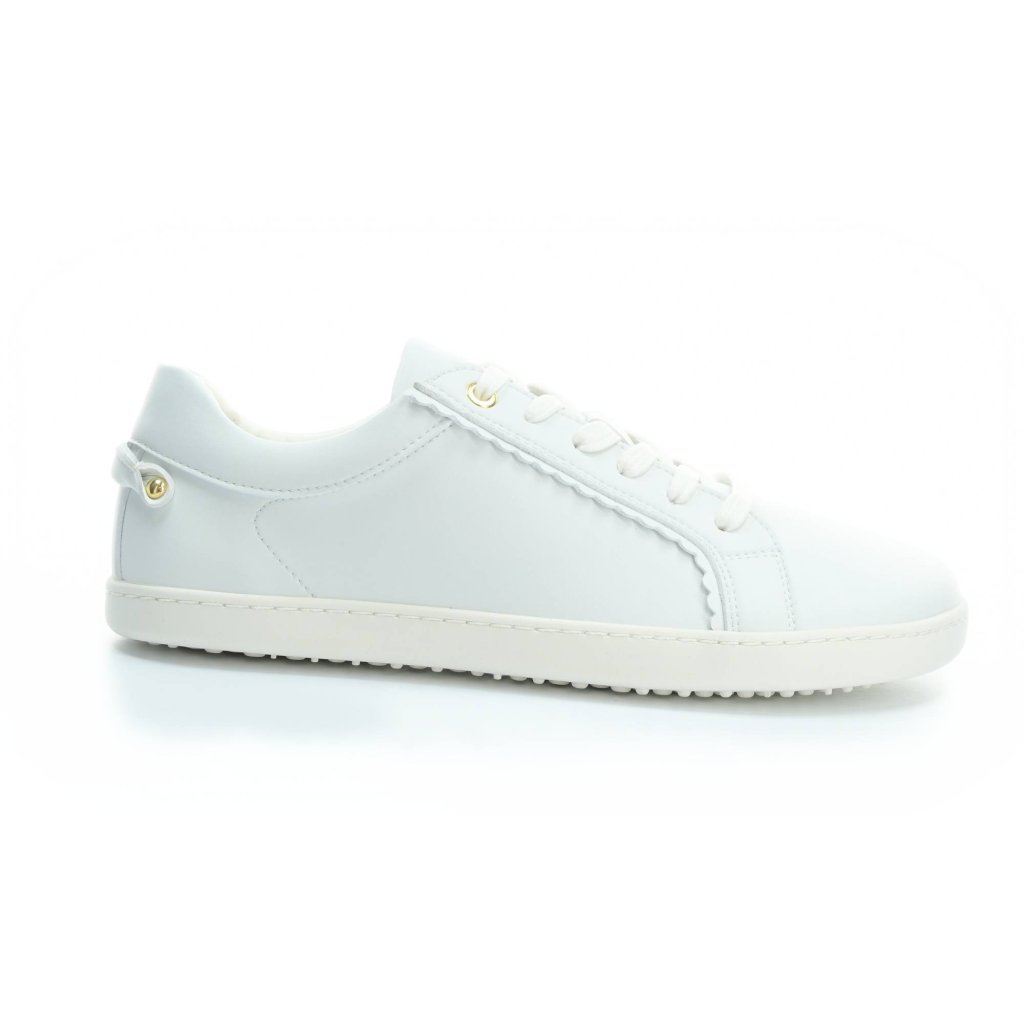 Shapen Feelin Chic White Vegan Barfuß-Halbschuhe