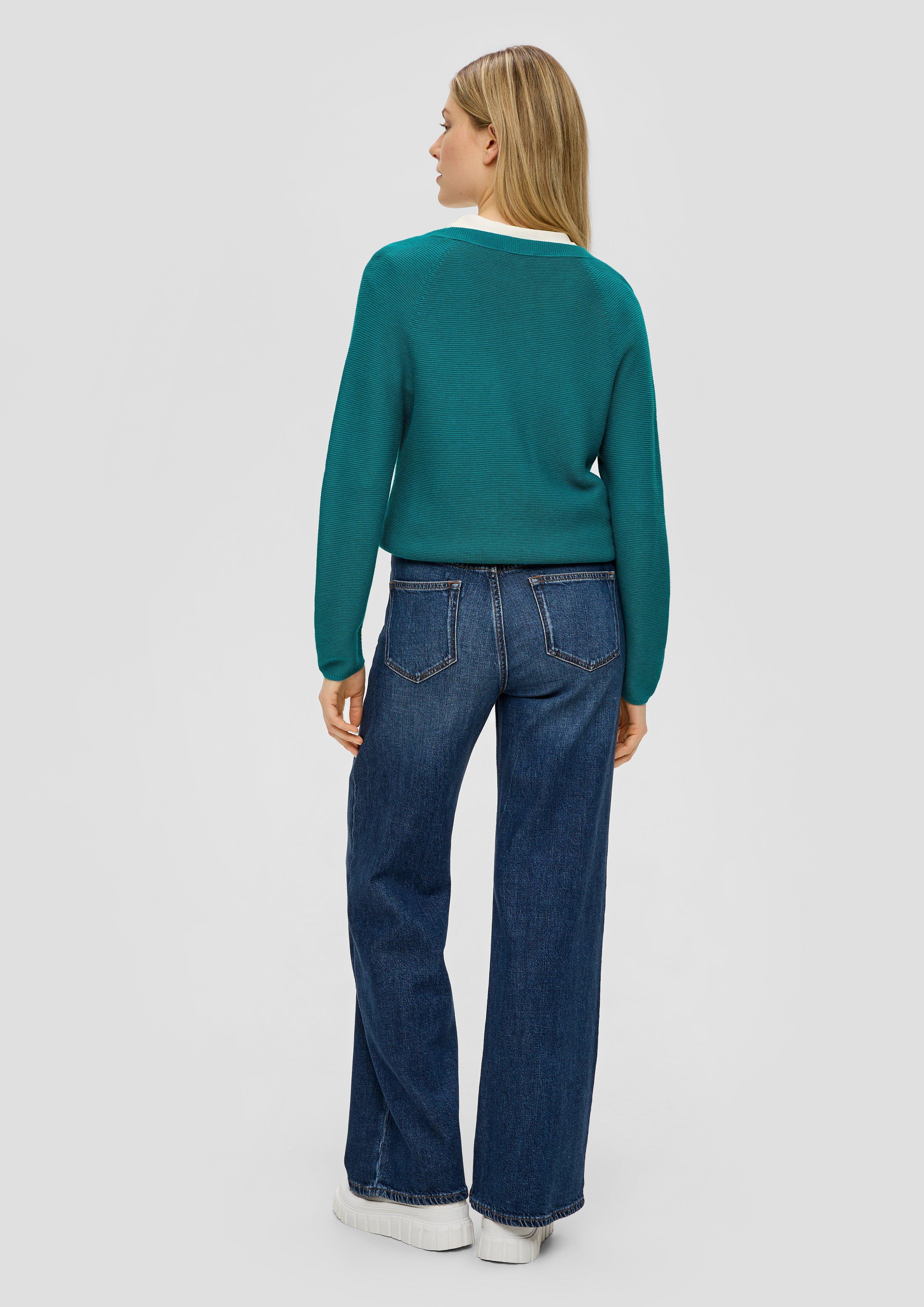 Pullover mit V-Ausschnitt  2139914-6680
