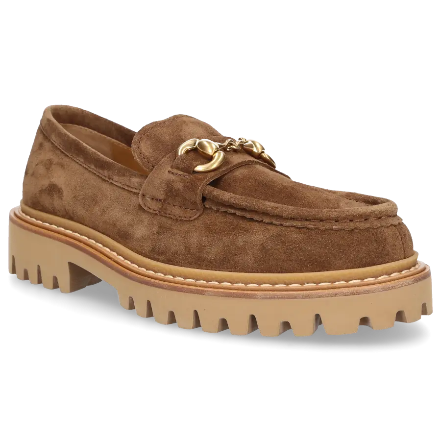 Henderson - Loafer BICE Veloursleder - braun