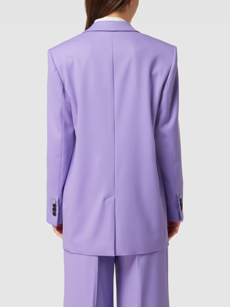 Blazer mit Strukturmuster Modell 'Jaleno' in flieder