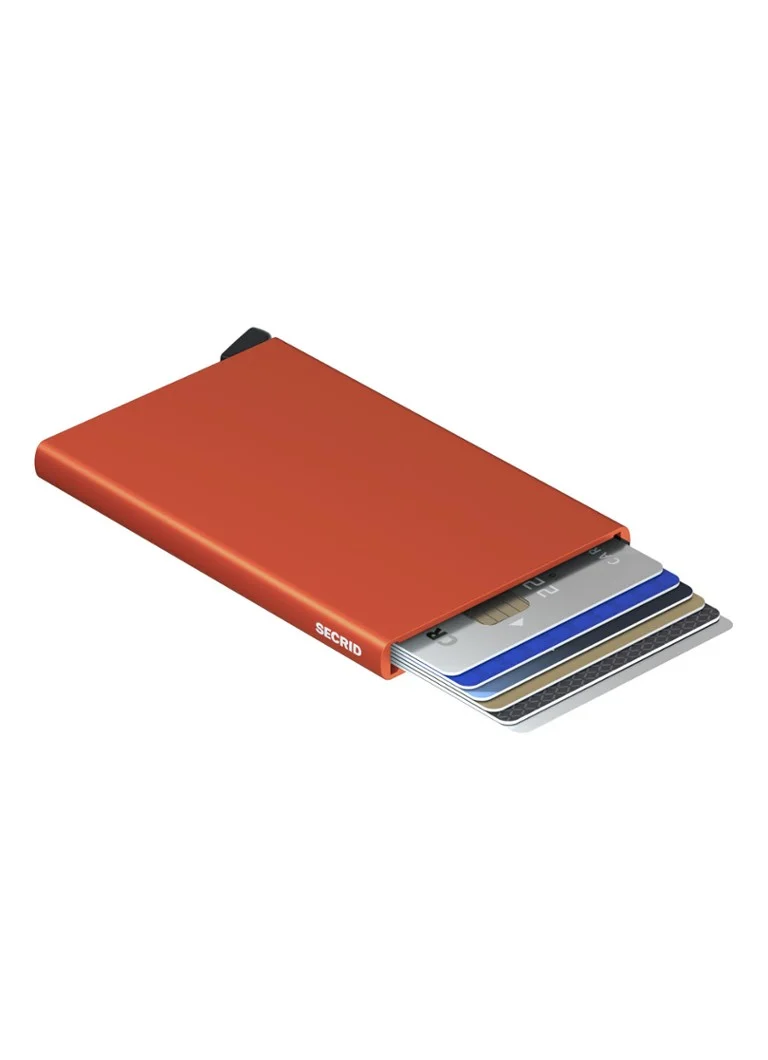 Portofel Secrid Cardprotector din aluminiu pentru carduri de credit.