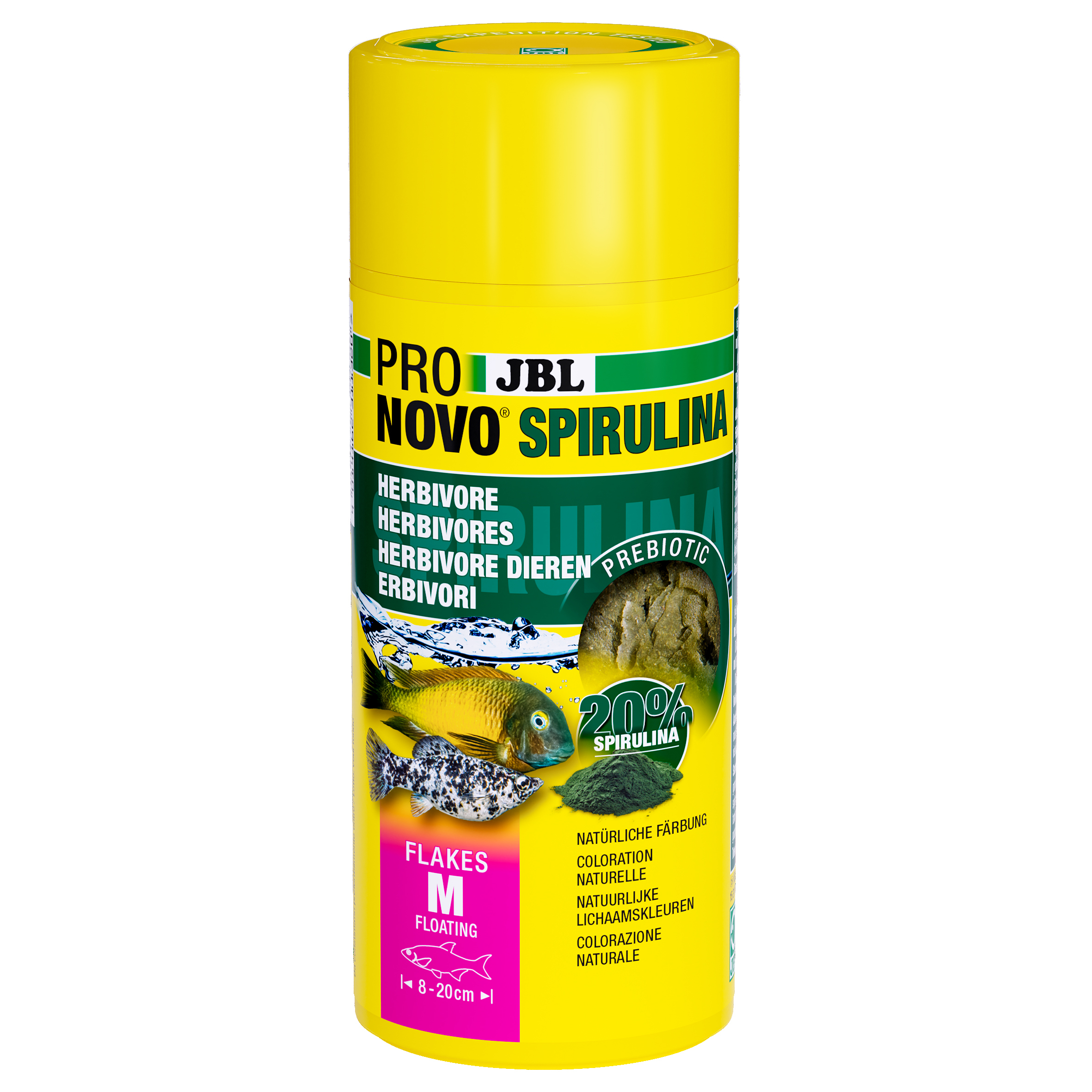 JBL Hauptfutter JBL PRONOVO Spirulina Flakes M 250ml