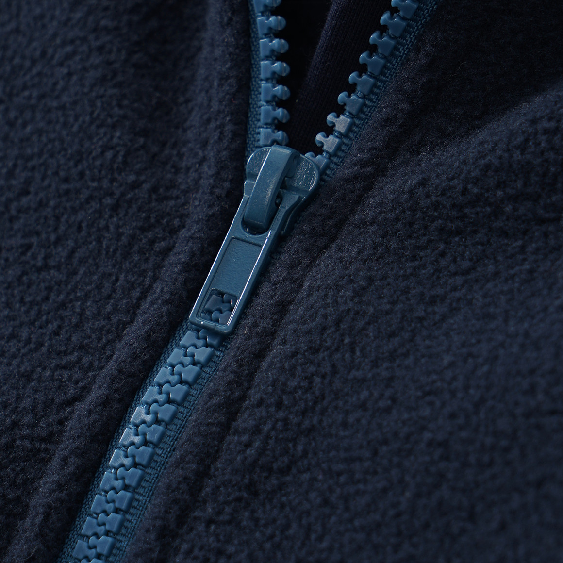 Jungen Fleecejacke mit Stehkragen