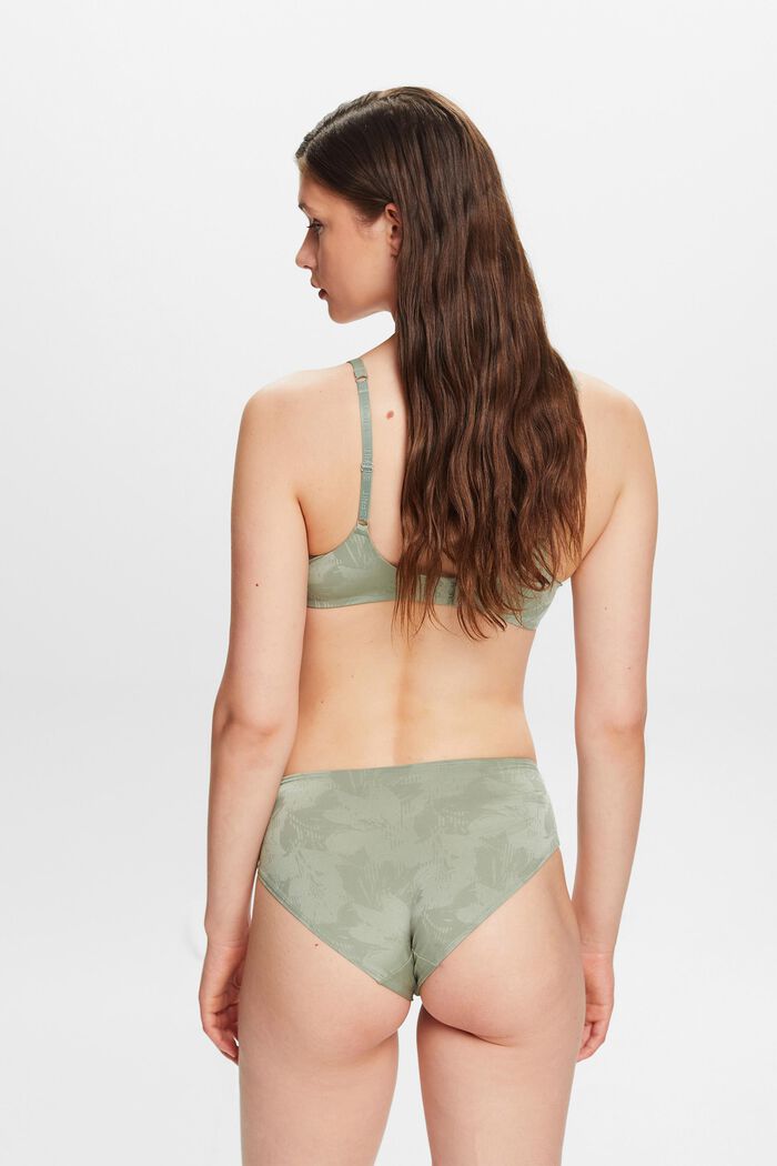 Bedruckte Hipster-Shorts aus Mikrofaser