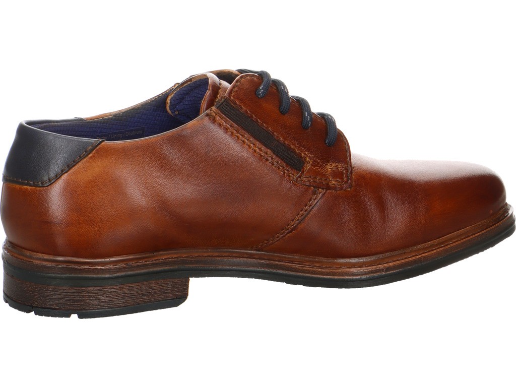 BUGATTI Freizeit Schnürer braun Ruggiero Comfort Evo, cognac