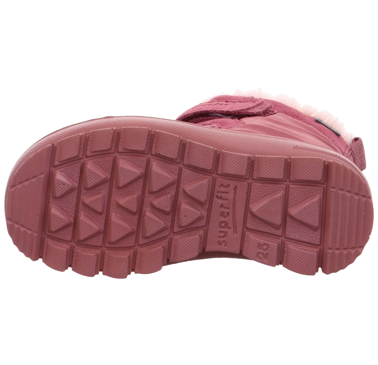FLAVIA - Pink Boots mit Klettverschluss