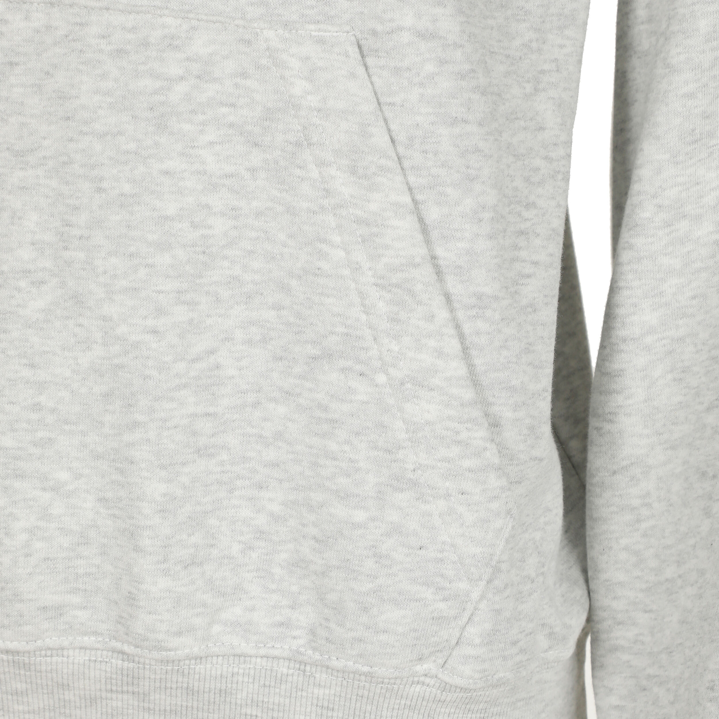 French Terry Stacked Logo Hoody Damen - Hellgrau